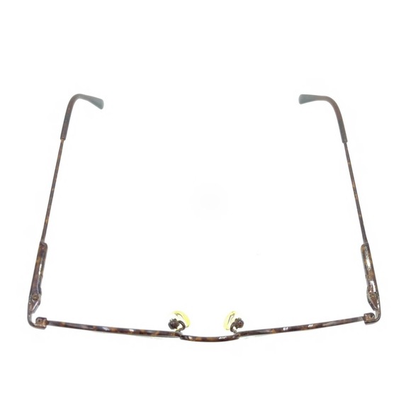 Safilo Team 3826 LV7 Tortoise Brown Round Eyeglasses Frames 49-20 135 Italy - Picture 3 of 12